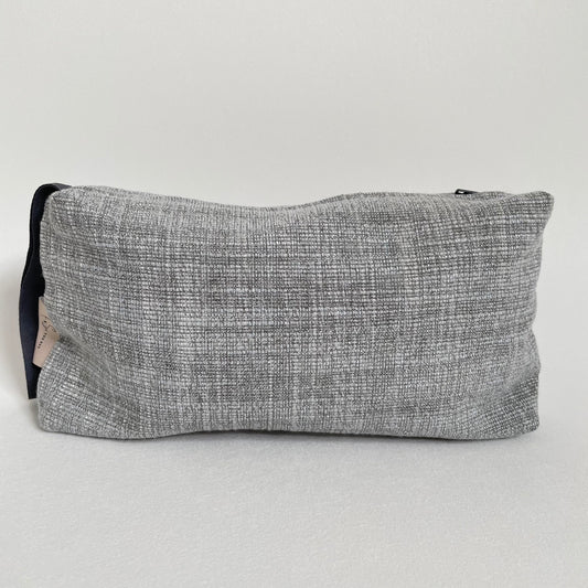 Toilettas Linnenlook licht grijs