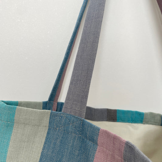 Mom bag Streep gekleurd