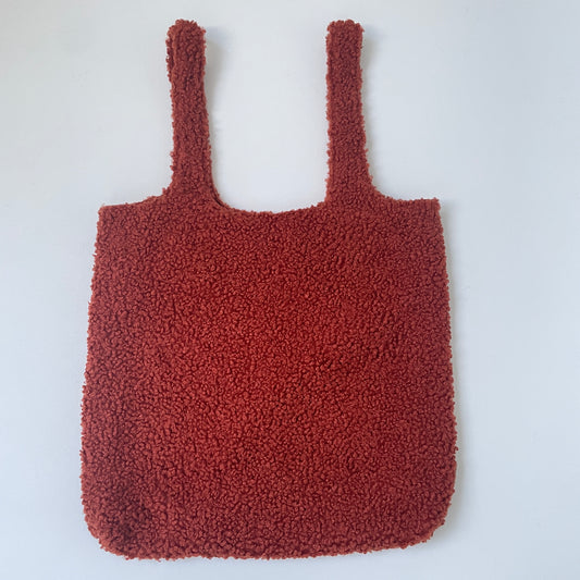 Big bag M fluffy oranje